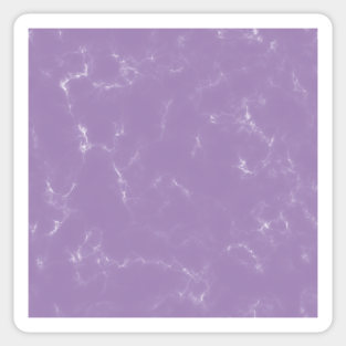 Pastel lilac marble pattern Sticker